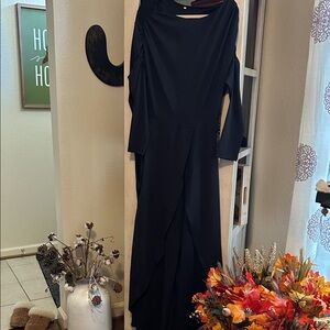 Elegant Black Evening Dress